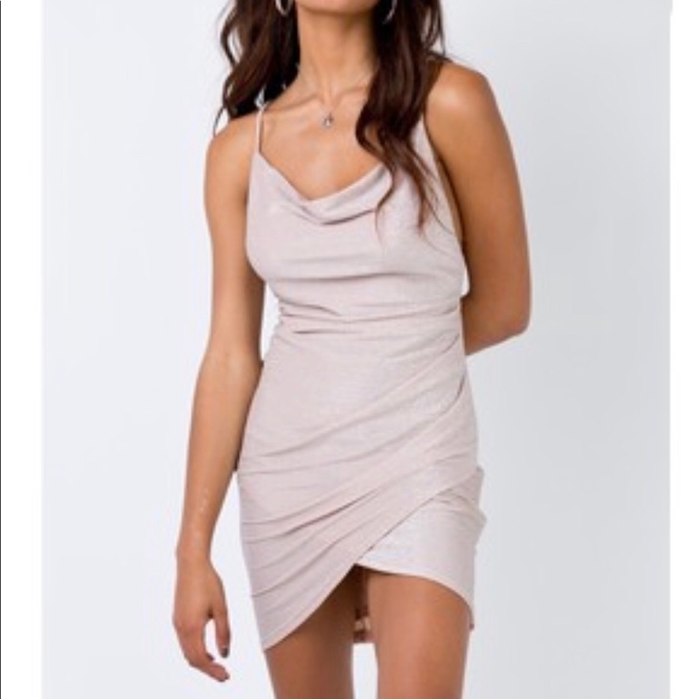 Blush Sparkly Dress